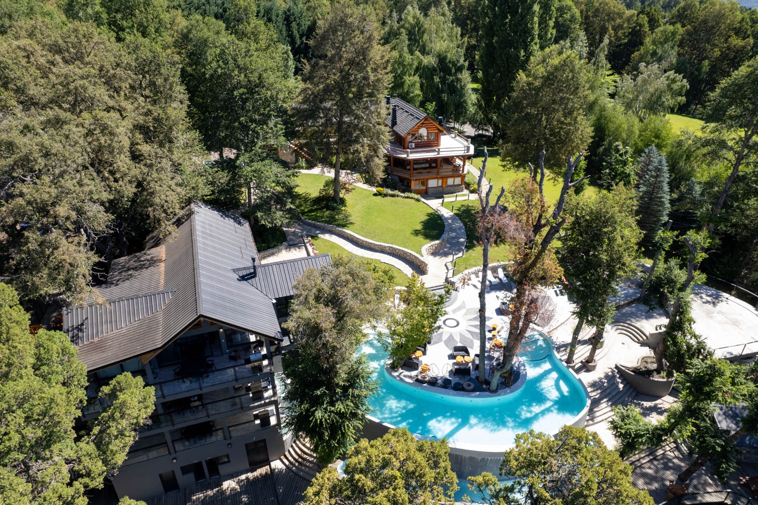 Vista aérea de Rotui Luxury Village